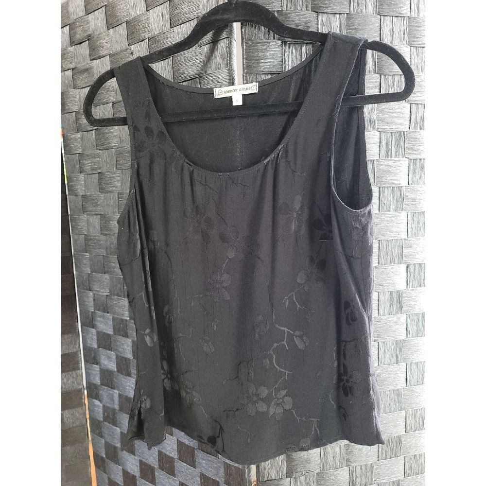 Spencer Alexis Rayon Tank Top size small